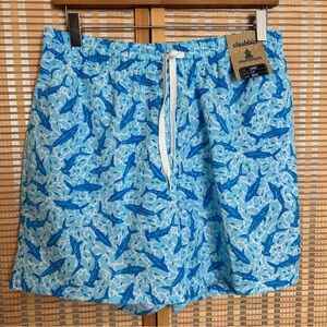 Chubbies The Shark Side Men’s Large Swim Trunks